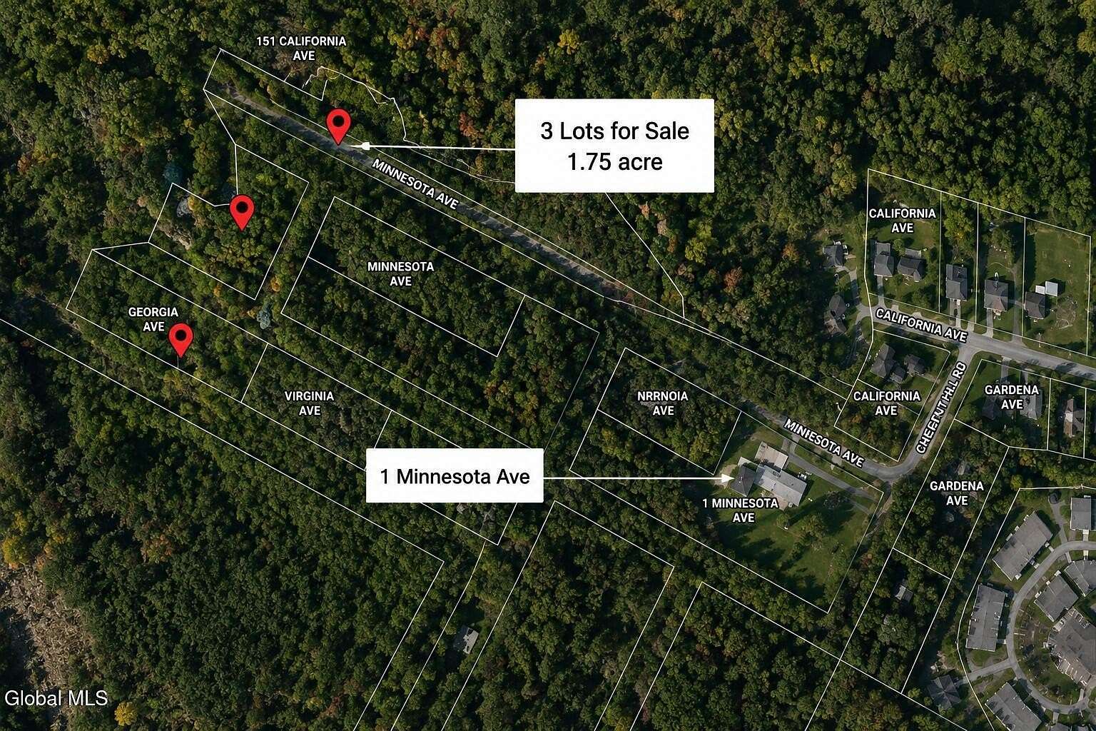 1.75 Acres of Land for Sale in Rensselaer, New York