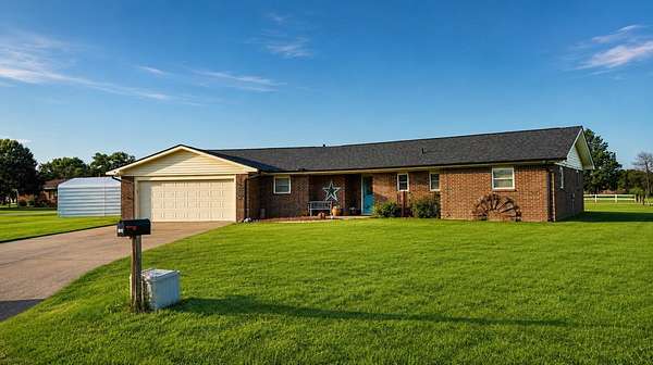 91.3 Acres of Land with Home for Sale in Wakita, Oklahoma