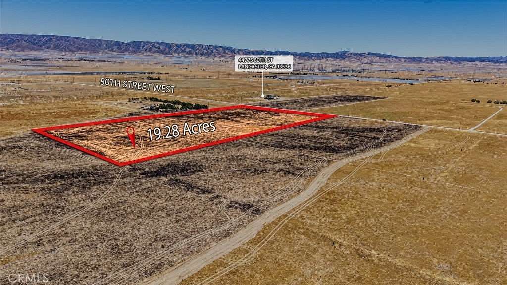 19.3 Acres of Land for Sale in Lancaster, California