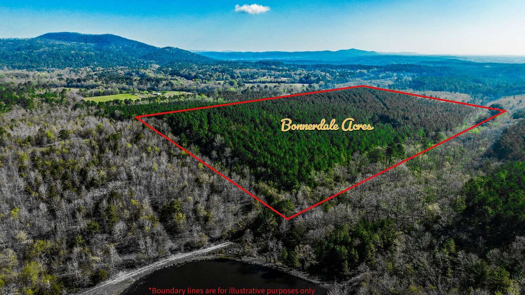 60 Acres of Recreational Land for Sale in Bonnerdale, Arkansas