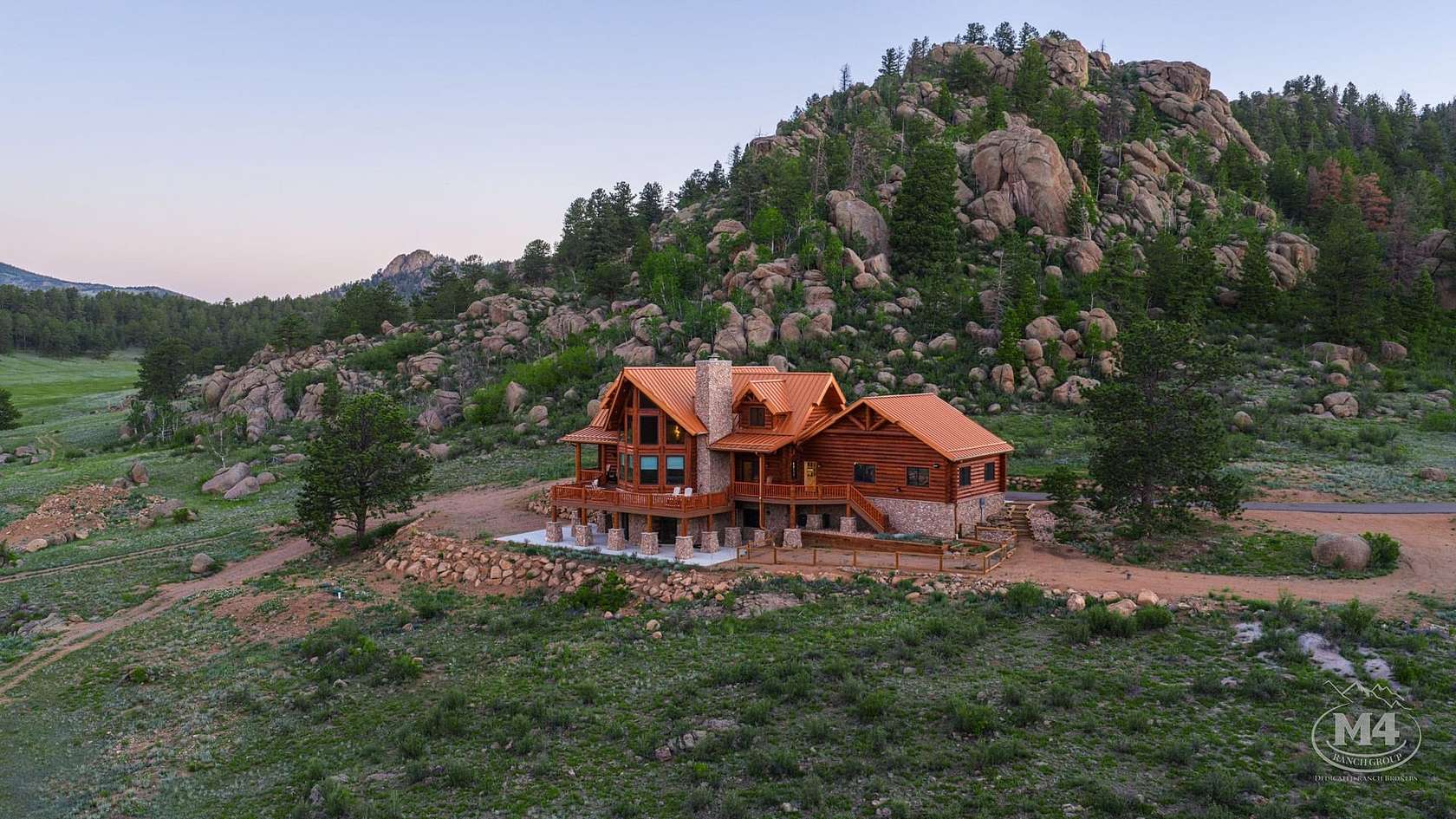 3,069 Acres of Land with Home for Sale in Guffey, Colorado