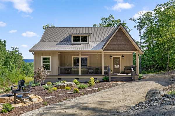 4.38 Acres of Land with Home for Sale in Rising Fawn, Georgia