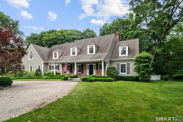2 Acres of Land with Home for Sale in New Canaan, Connecticut