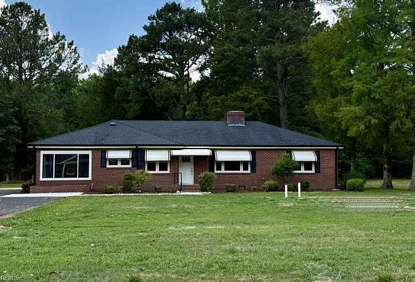5.56 Acres of Land with Home for Sale in Suffolk, Virginia