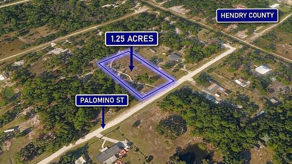 1.25 Acres of Residential Land for Sale in Clewiston, Florida