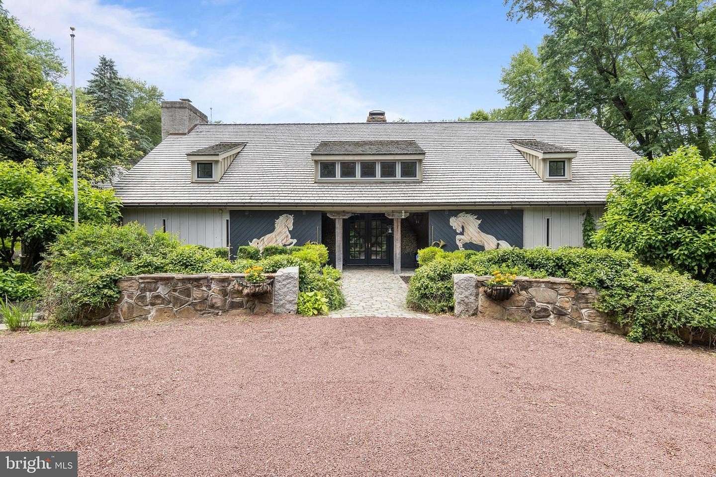 4 Acres of Land with Home for Sale in Malvern, Pennsylvania