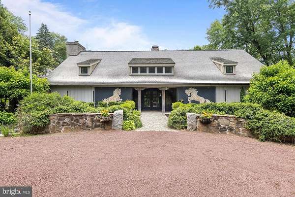 4 Acres of Land with Home for Sale in Malvern, Pennsylvania