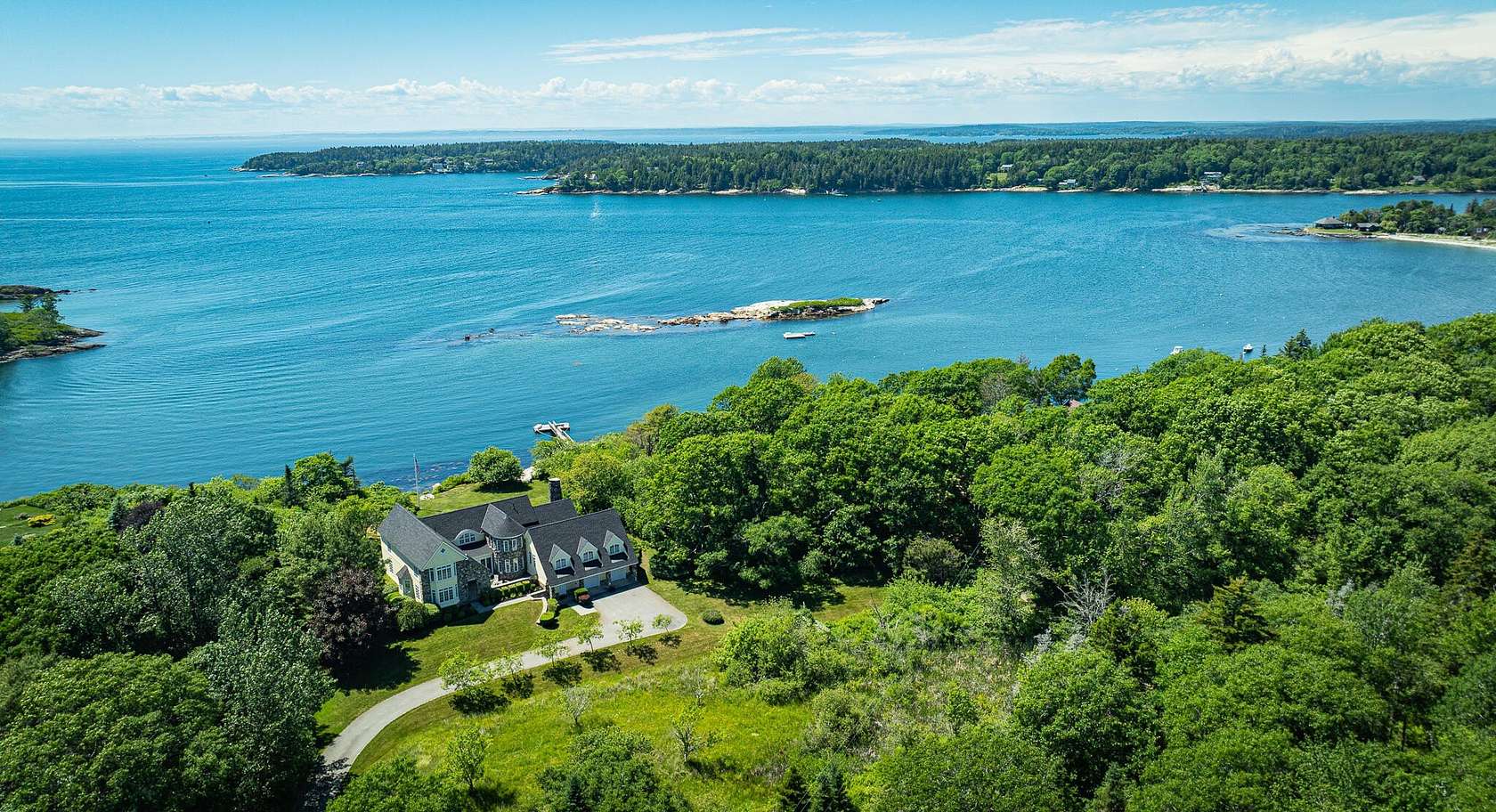 7.9 Acres of Land with Home for Sale in Phippsburg, Maine