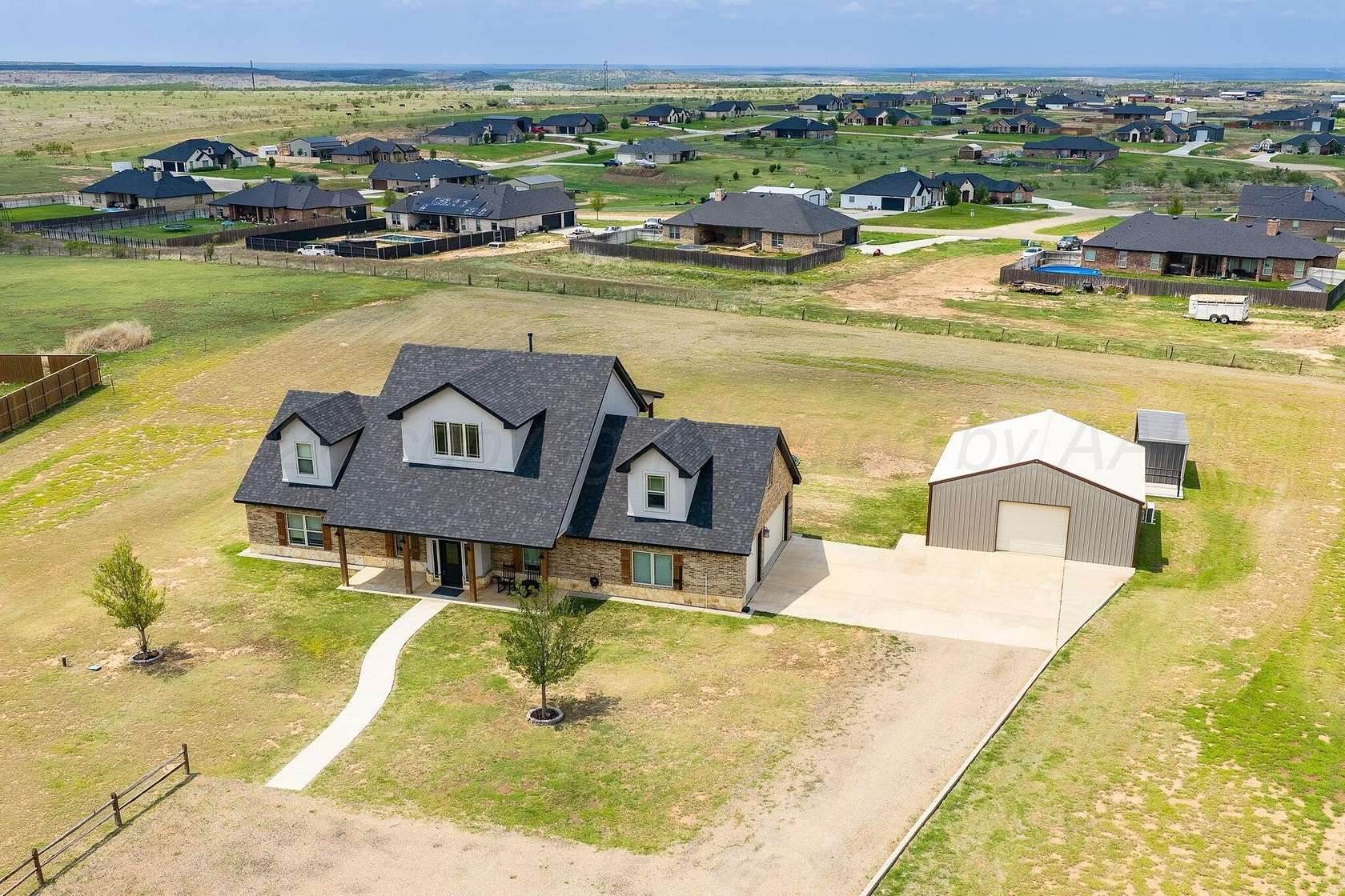 2.25 Acres of Land with Home for Sale in Amarillo, Texas