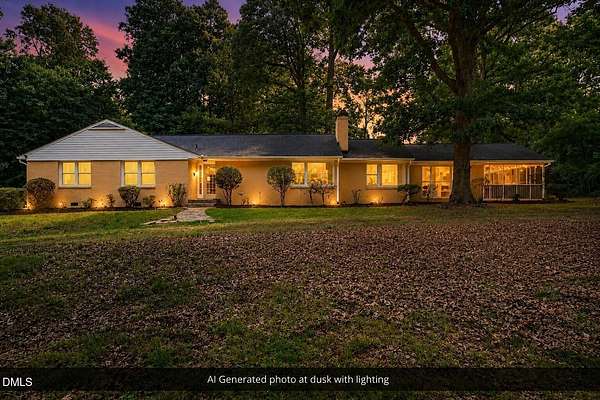 4.1 Acres of Land with Home for Sale in Mebane, North Carolina