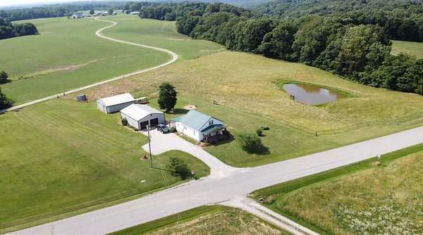 4.5 Acres of Land with Home for Sale in Tell City, Indiana
