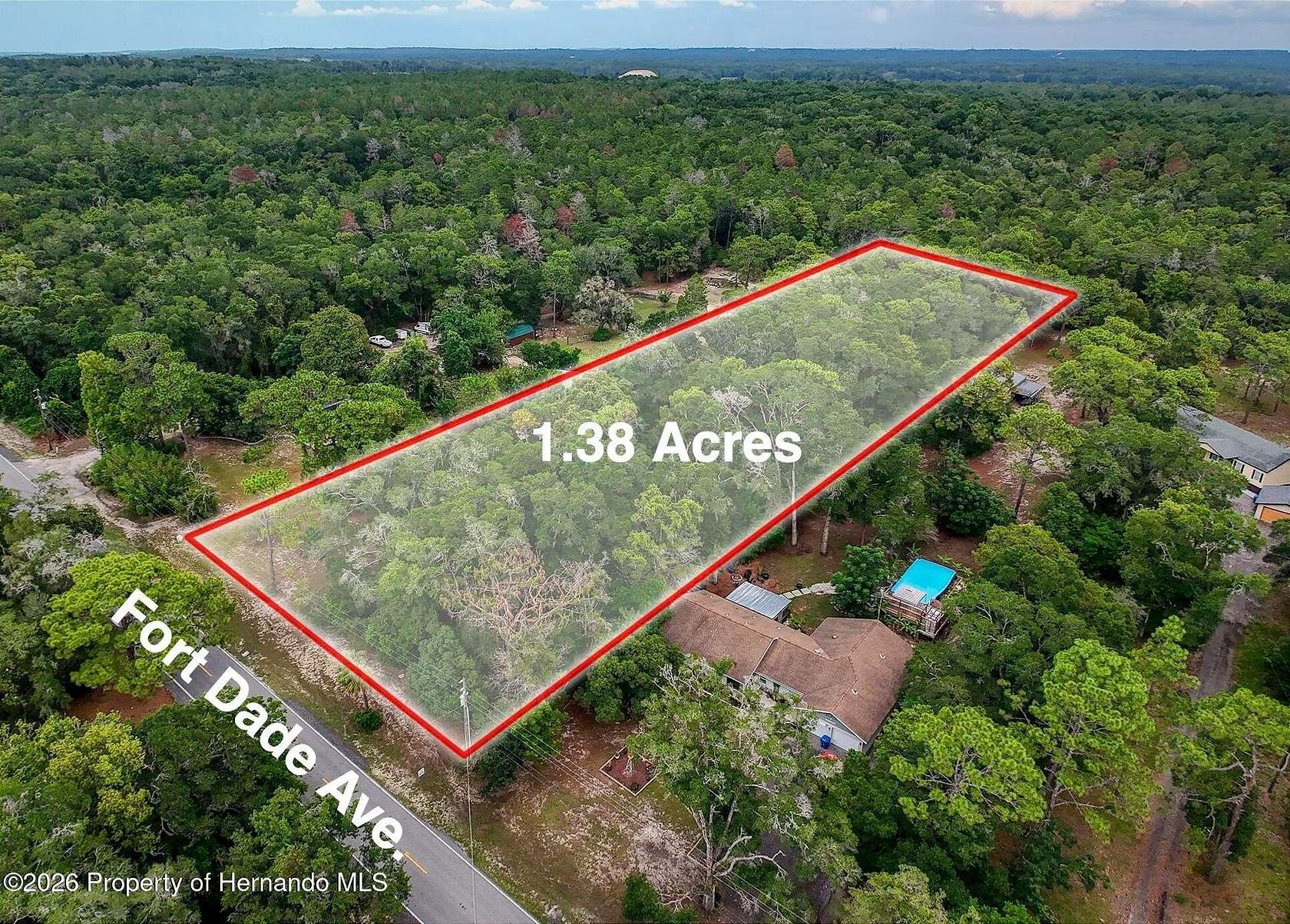 1.37 Acres of Residential Land for Sale in Brooksville, Florida