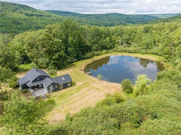 83.3 Acres of Recreational Land with Home for Lease in Youngsville, New York