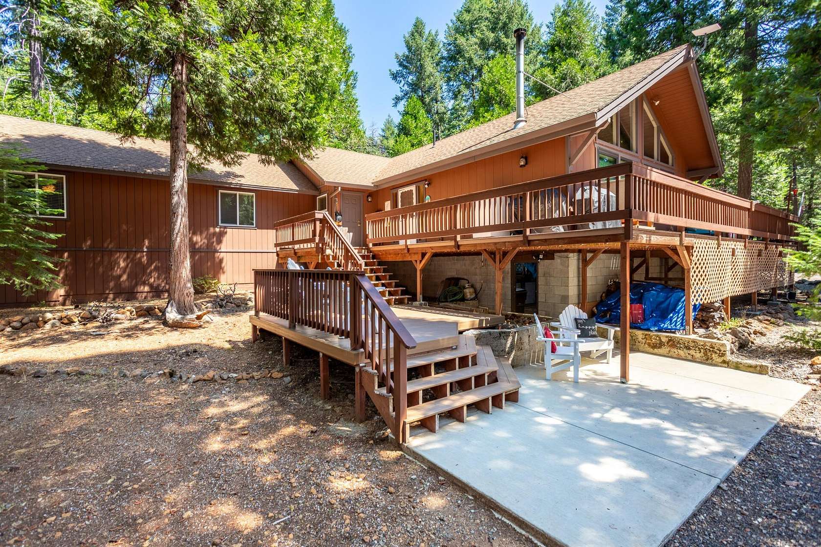 6.16 Acres of Land with Home for Sale in Shingletown, California