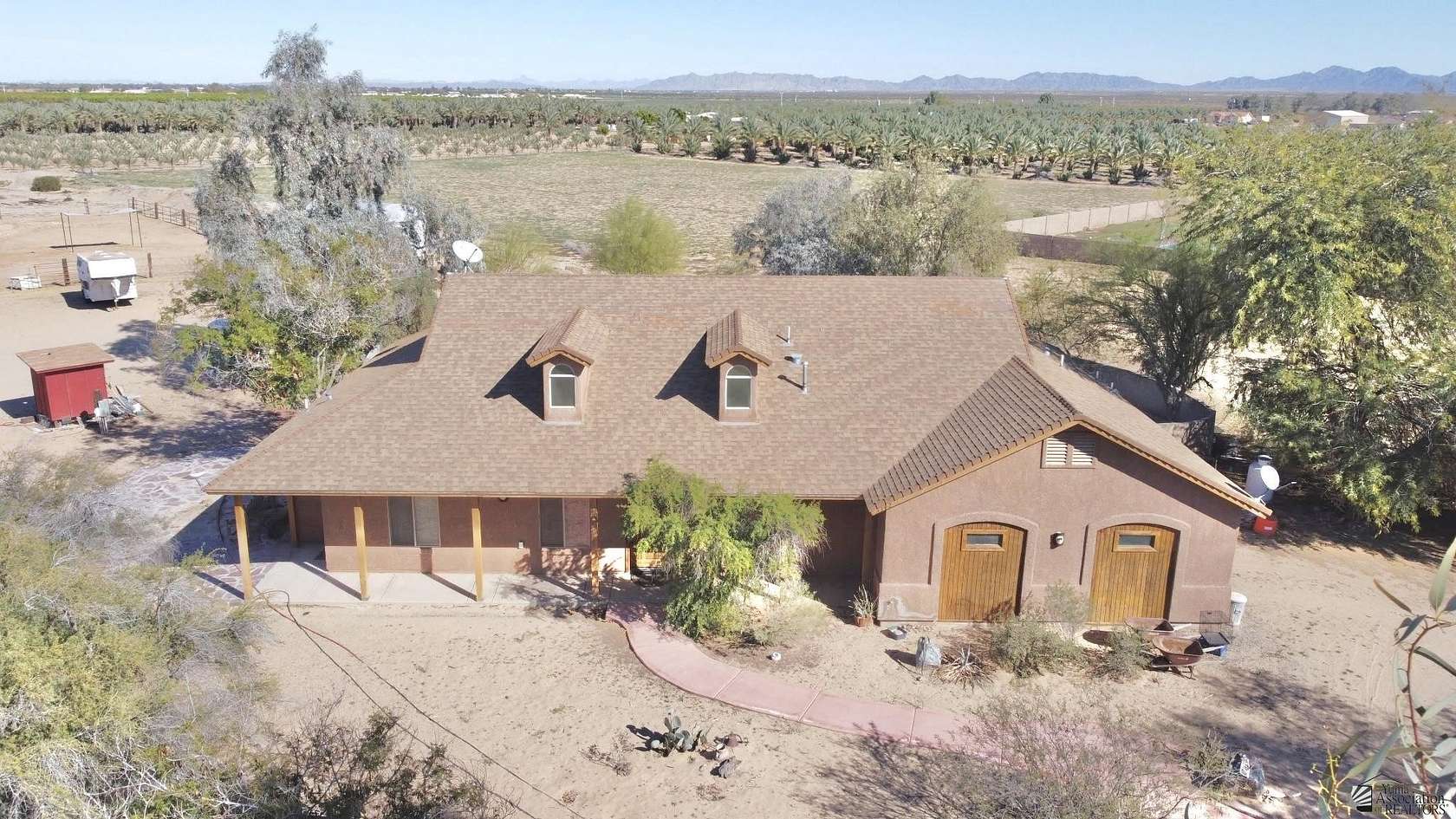 4.77 Acres of Land with Home for Sale in Yuma, Arizona