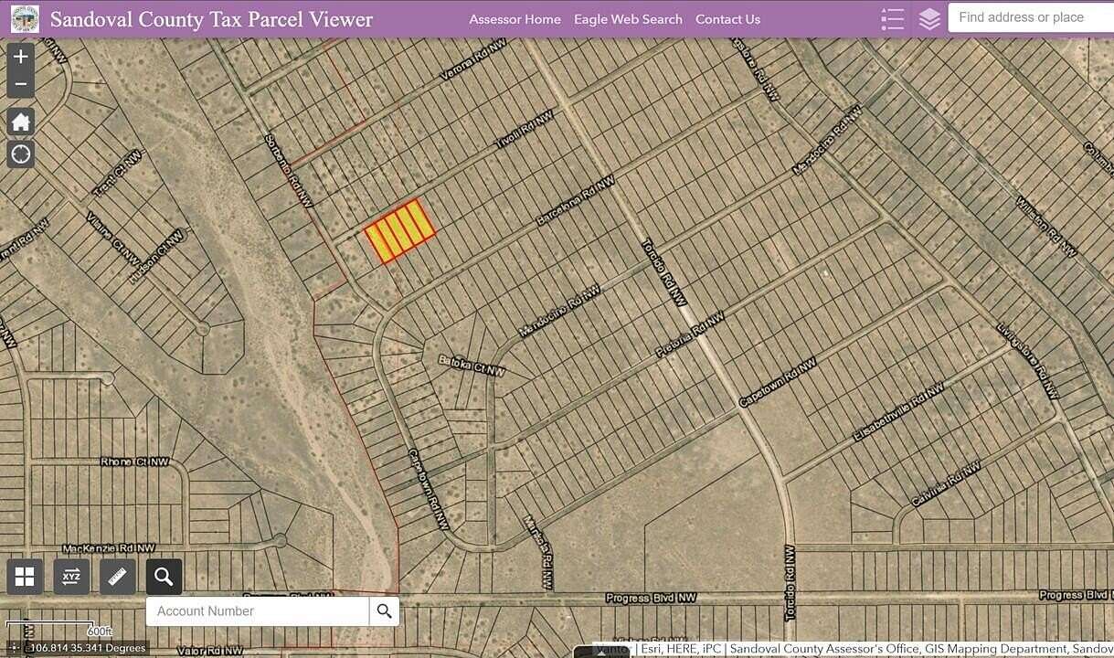 2.5 Acres of Land for Sale in Rio Rancho, New Mexico