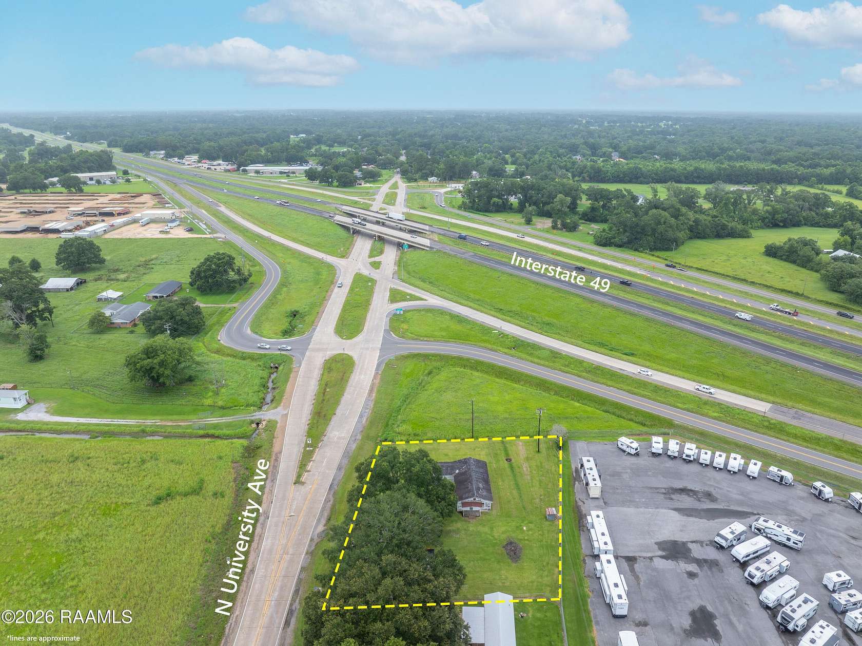 0.61 Acres of Mixed-Use Land for Sale in Carencro, Louisiana