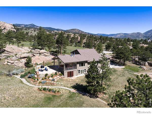 8 Acres of Land with Home for Sale in Lyons, Colorado