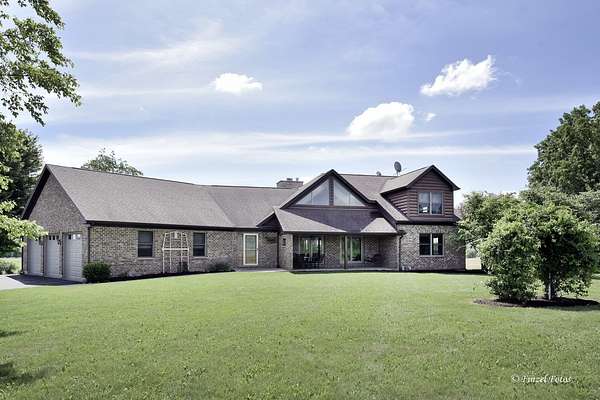 112 Acres of Recreational Land with Home for Sale in Poplar Grove, Illinois