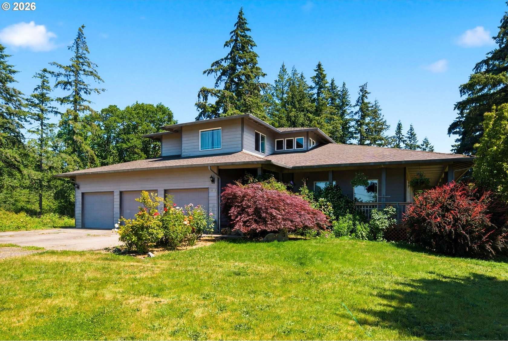 10 Acres of Land with Home for Sale in Ridgefield, Washington