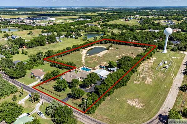 4 Acres of Land with Home for Sale in Gunter, Texas