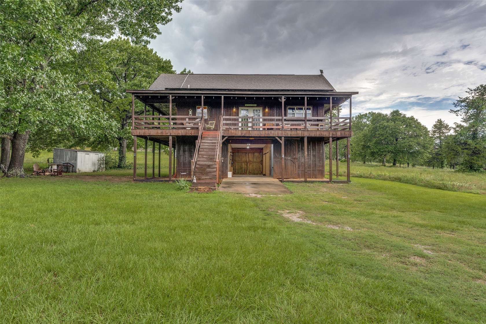 10 Acres of Land with Home for Sale in Denison, Texas