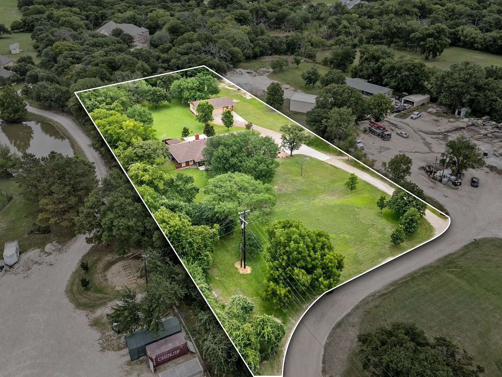 3 Acres of Improved Mixed-Use Land for Sale in Bartonville, Texas