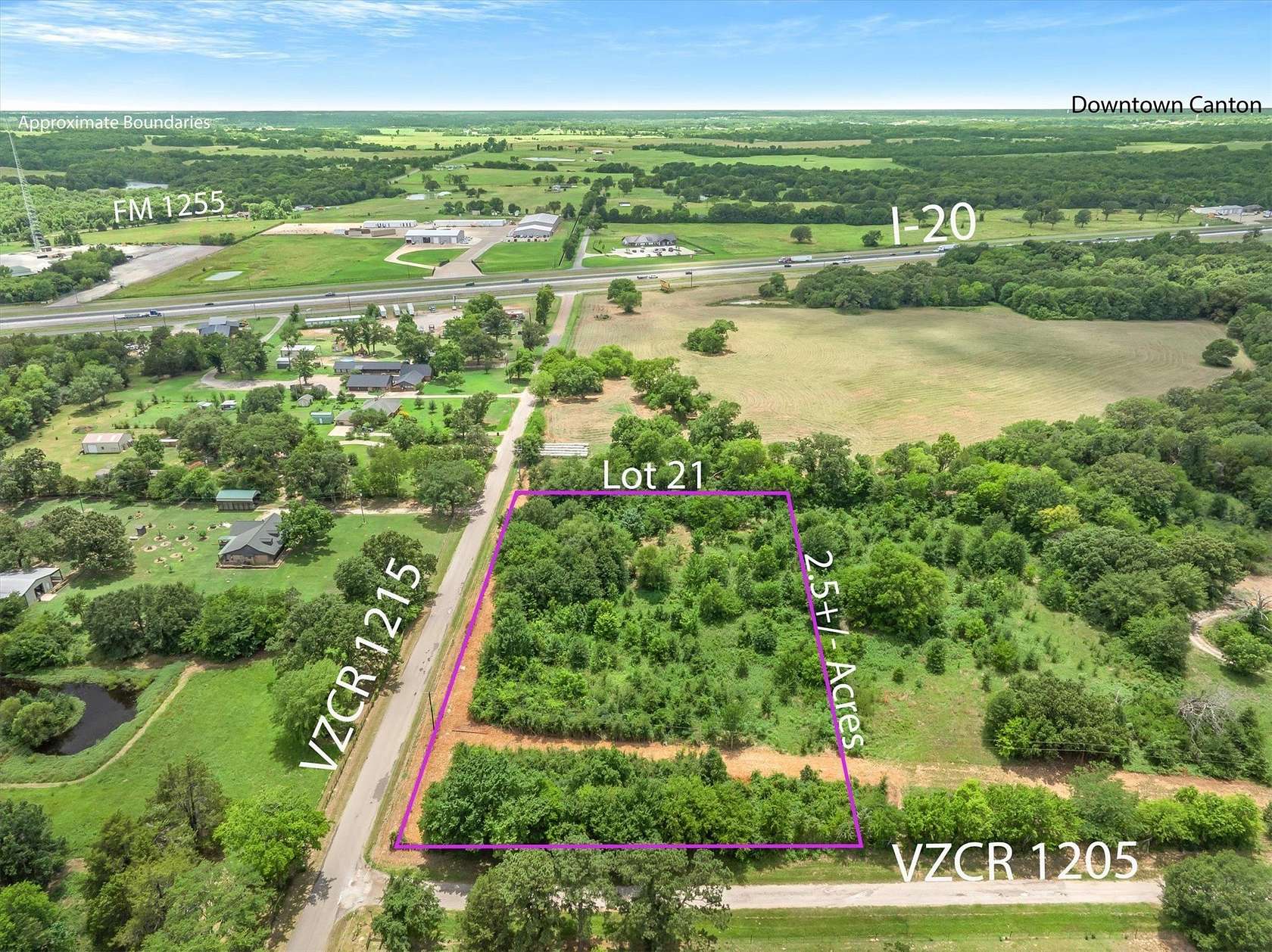 2.57 Acres of Residential Land for Sale in Canton, Texas