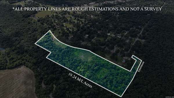 19.2 Acres of Land for Sale in Southside, Arkansas