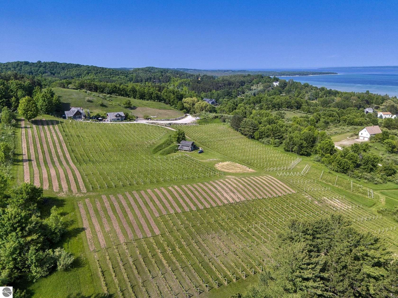 11.5 Acres of Improved Land for Sale in Suttons Bay, Michigan