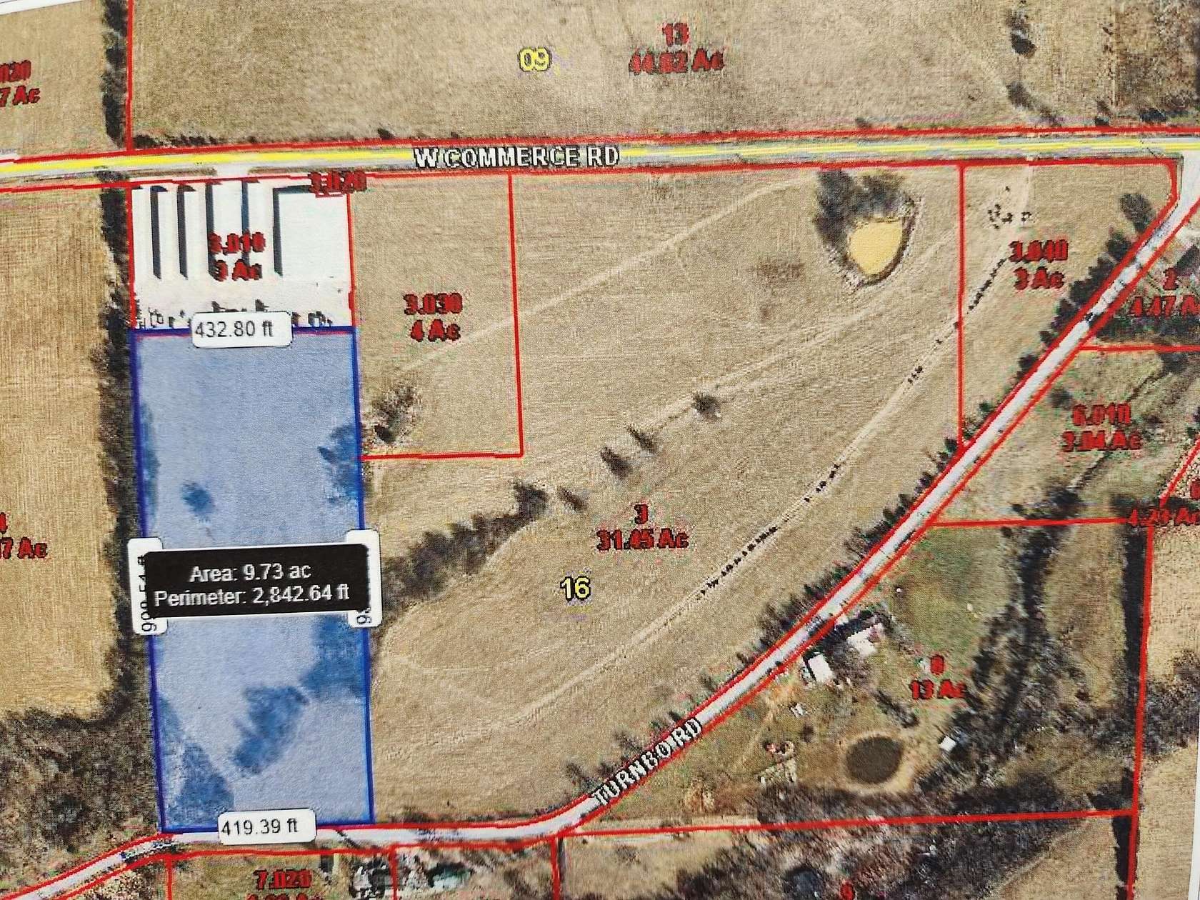 10 Acres of Residential Land for Sale in Marshfield, Missouri