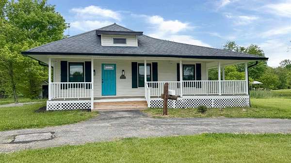 5 Acres of Land with Home for Sale in Aurora, Indiana
