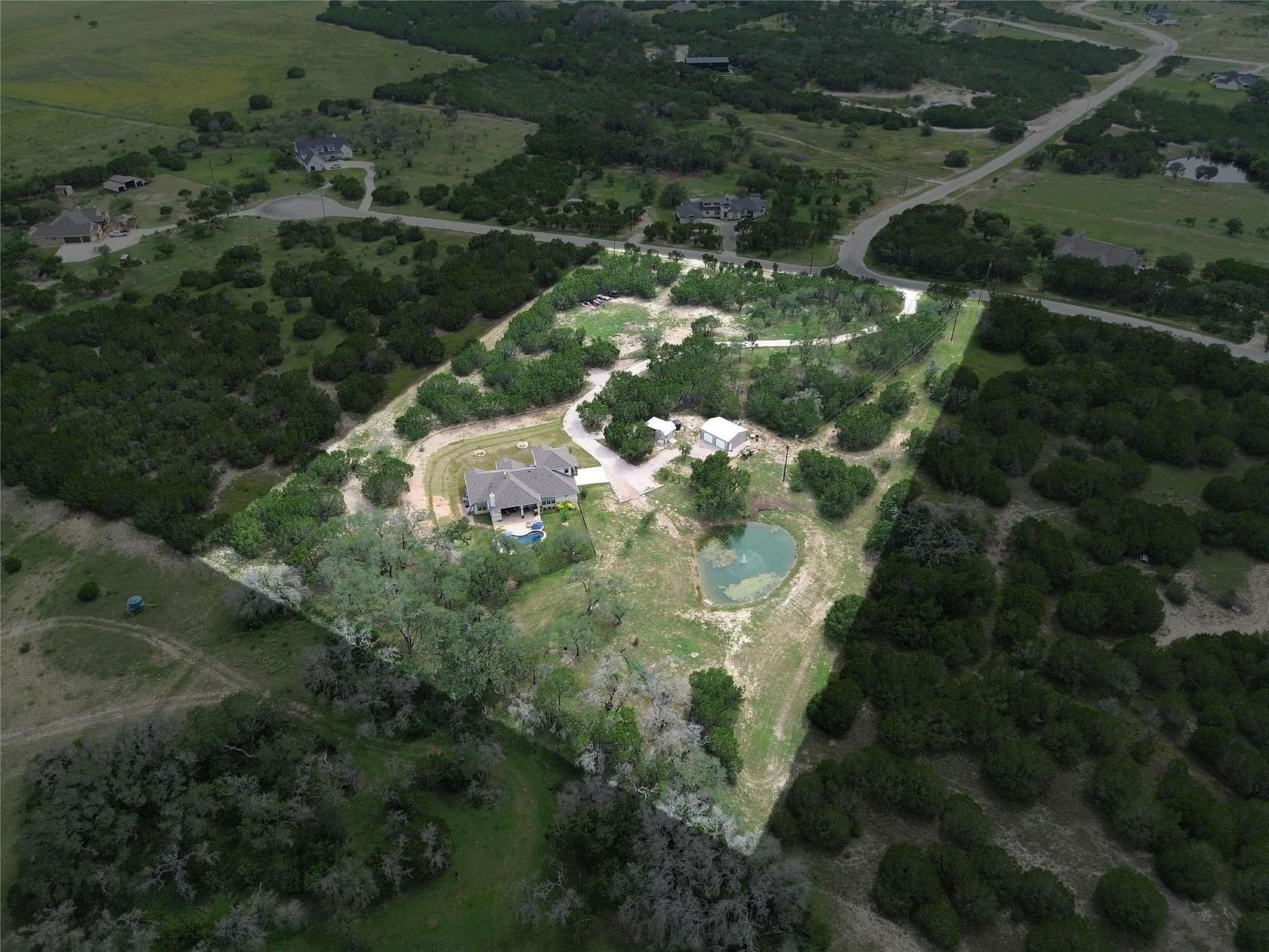 6 Acres of Land with Home for Sale in Burnet, Texas