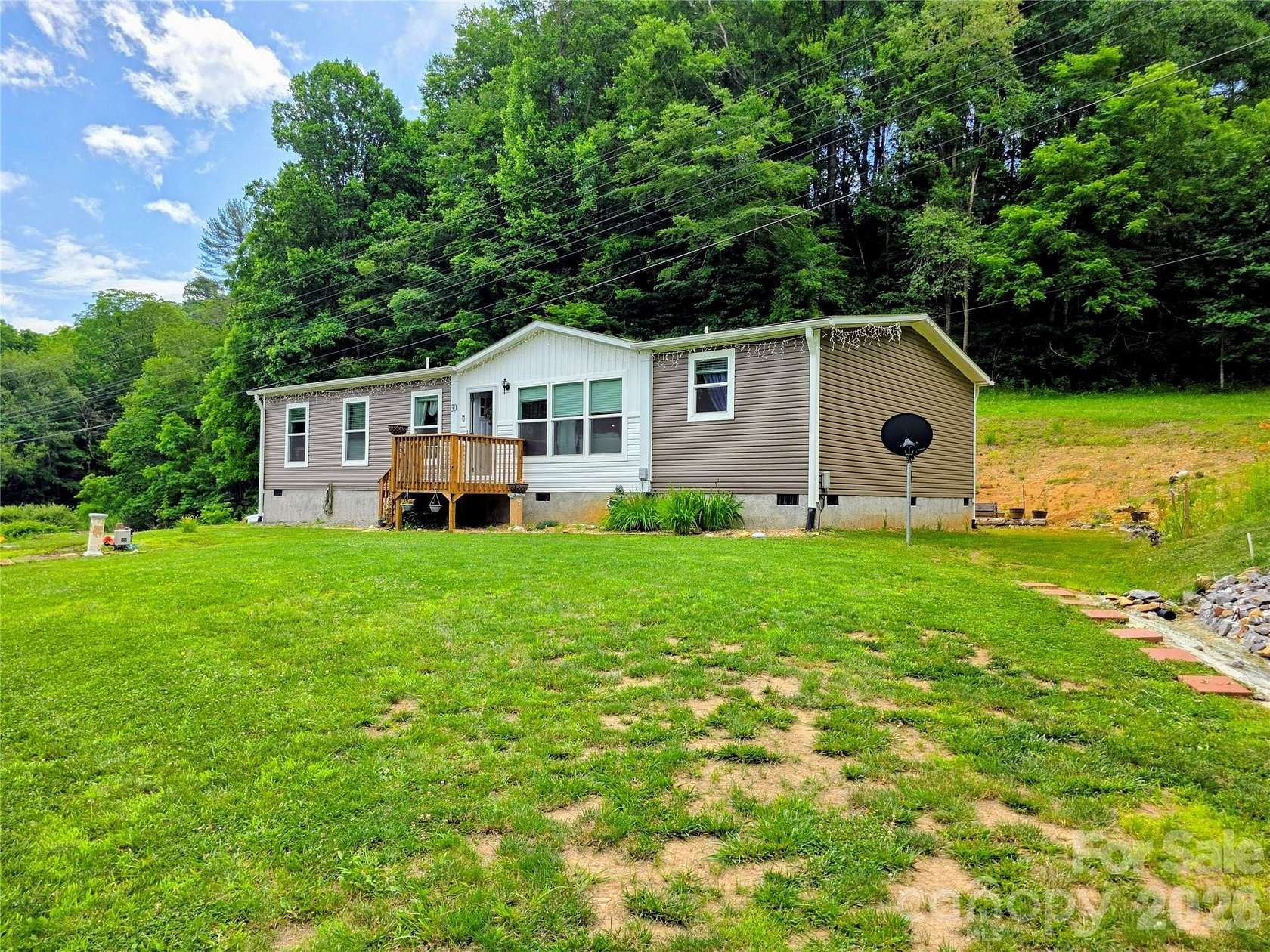 3 Acres of Land with Home for Sale in Burnsville, North Carolina
