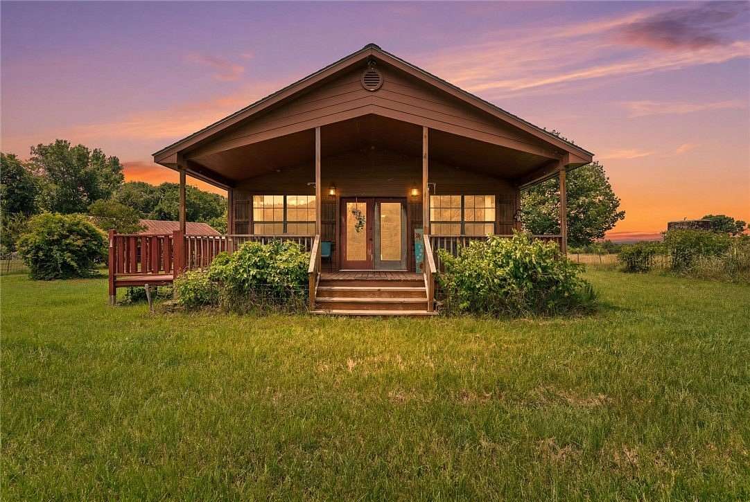 77 Acres of Agricultural Land with Home for Sale in Mountainburg, Arkansas