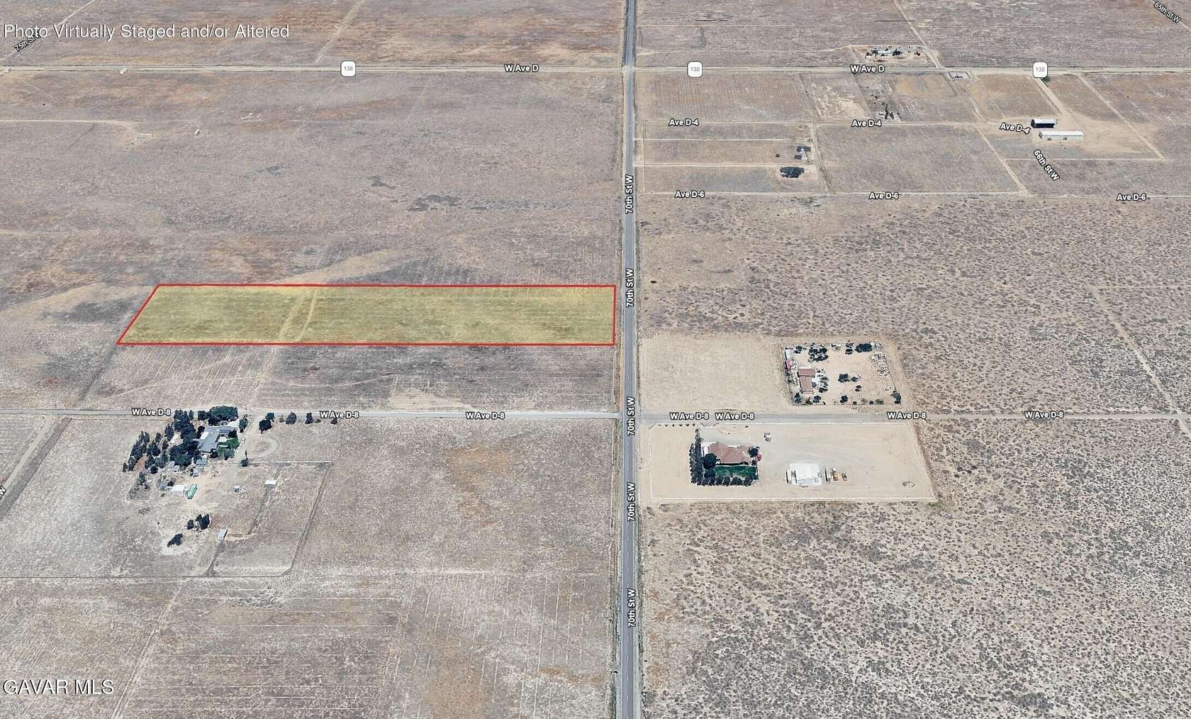 9.77 Acres of Land for Sale in Lancaster, California