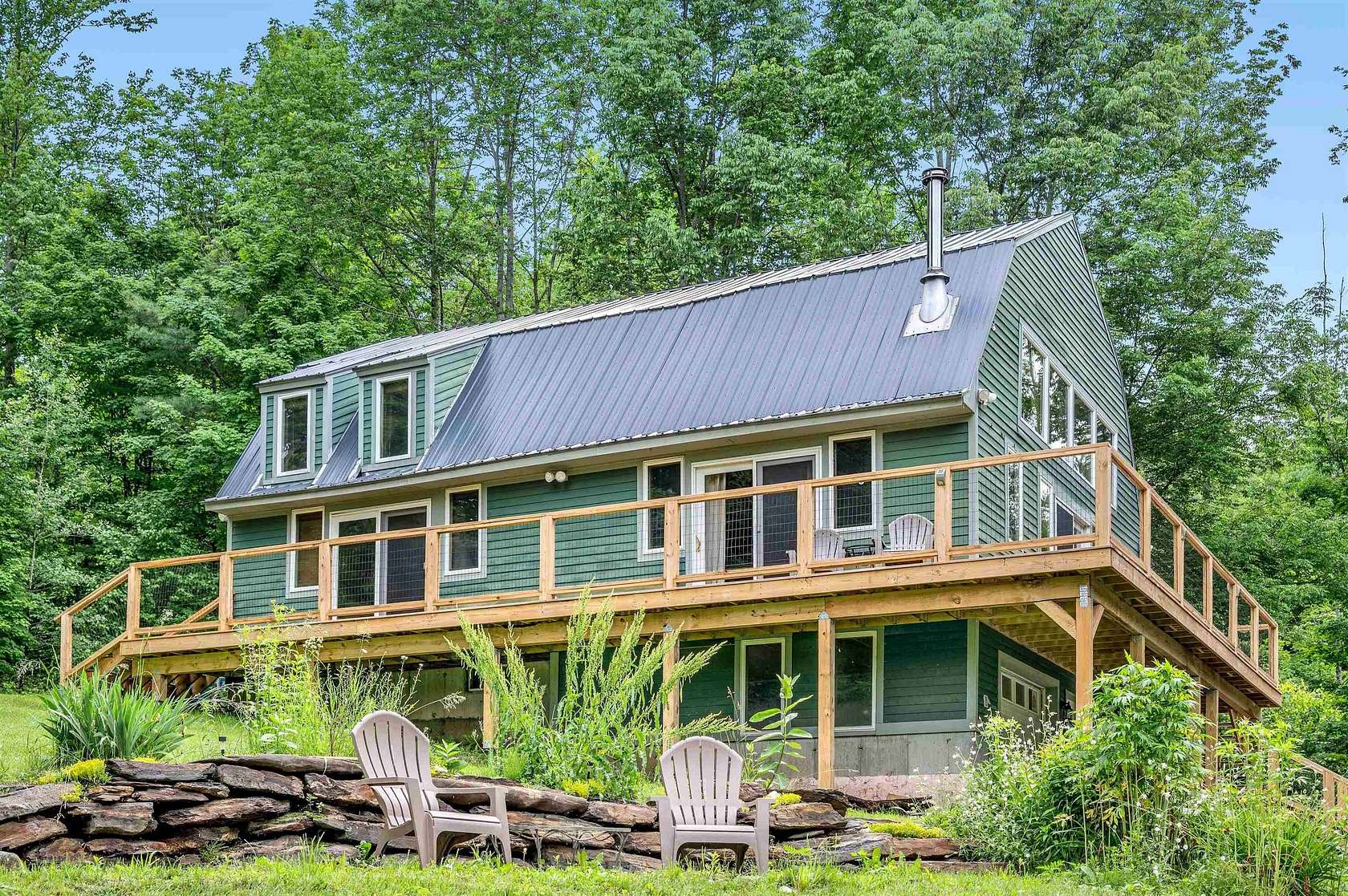 5.4 Acres of Land with Home for Sale in Calais Town, Vermont