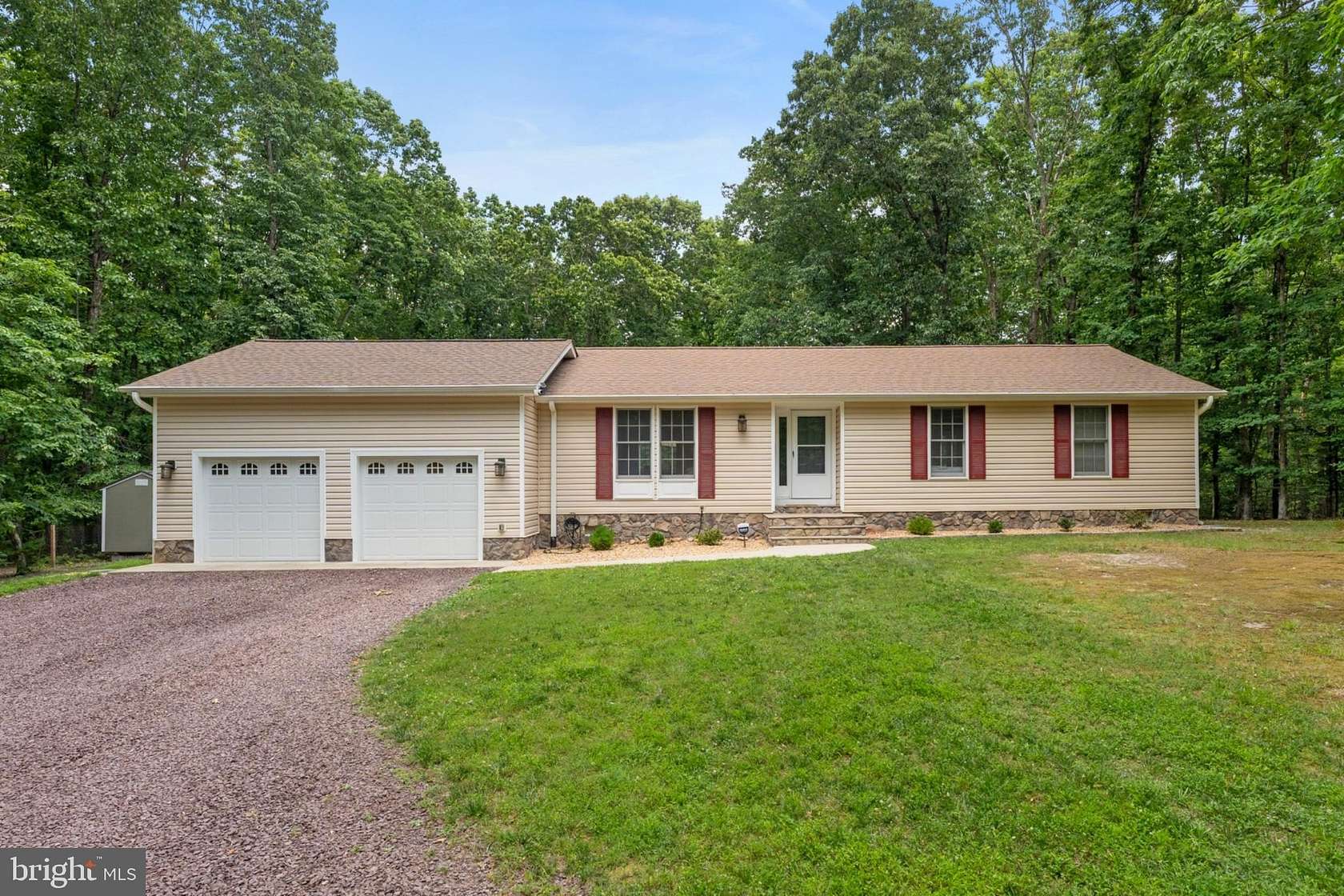 5 Acres of Land with Home for Sale in Fredericksburg, Virginia
