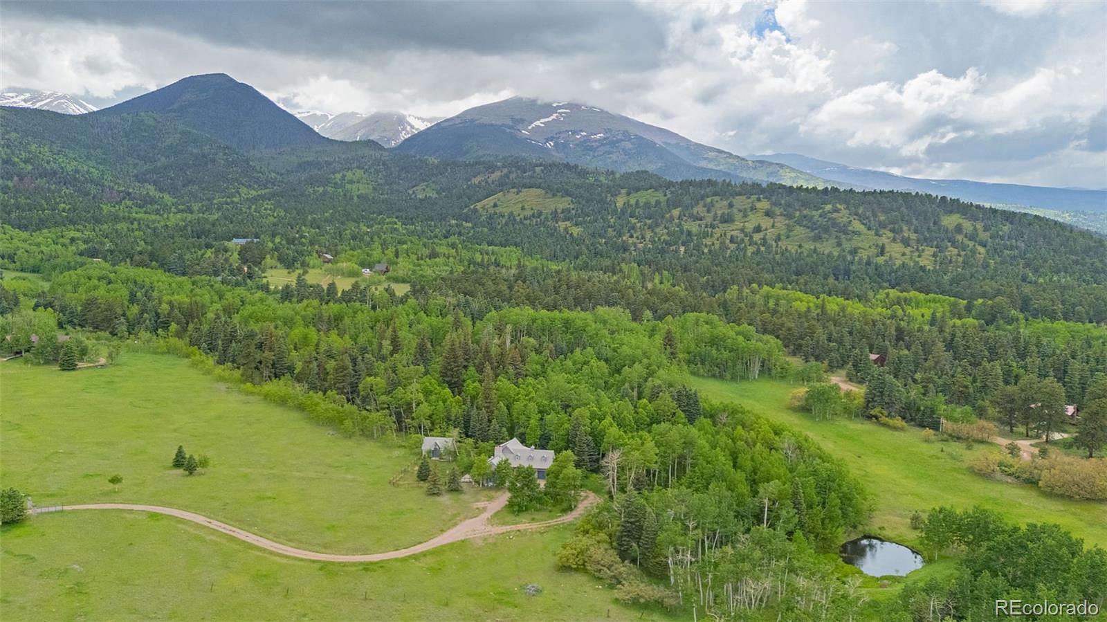 10.6 Acres of Recreational Land with Home for Sale in Westcliffe, Colorado