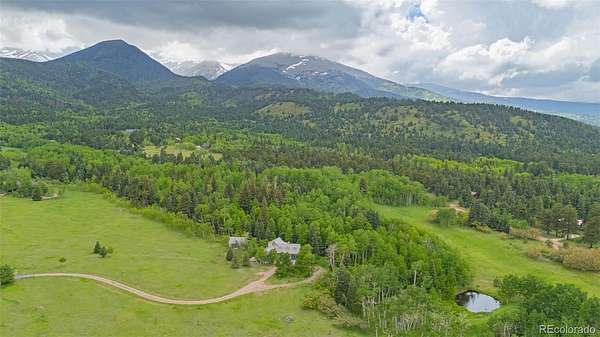 10.6 Acres of Recreational Land with Home for Sale in Westcliffe, Colorado