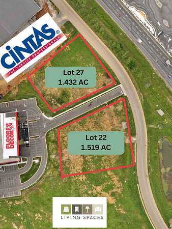 1.43 Acres of Commercial Land for Sale in Murfreesboro, Tennessee
