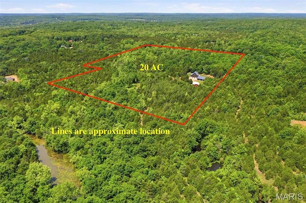 20 Acres of Land with Home for Sale in Cadet, Missouri