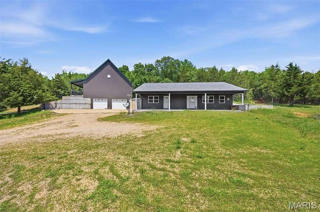 20 Acres of Recreational Land with Home for Sale in Cadet, Missouri