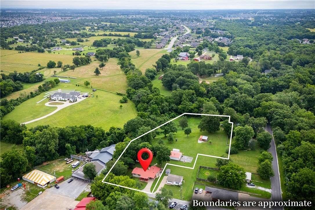 2.13 Acres of Land with Home for Sale in Cave Springs, Arkansas