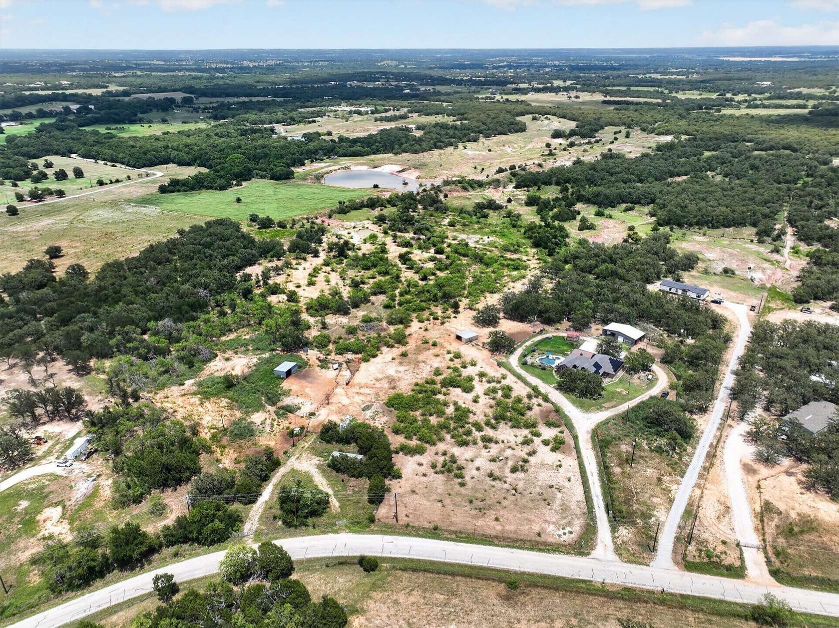 18.5 Acres of Land with Home for Sale in Paradise, Texas