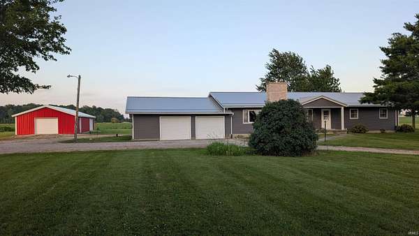 2.19 Acres of Land with Home for Sale in Bluffton, Indiana