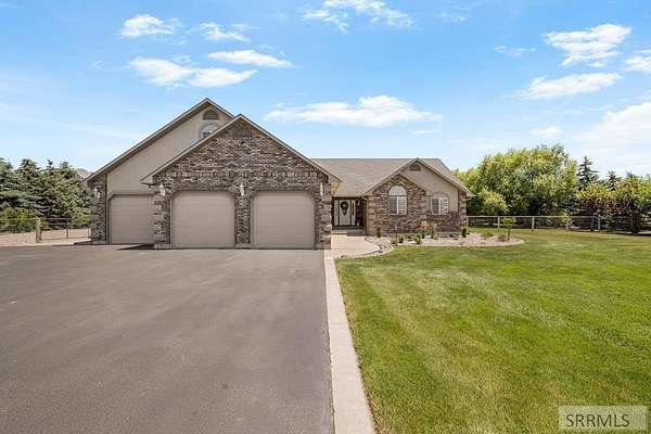 5.14 Acres of Land with Home for Sale in Shelley, Idaho