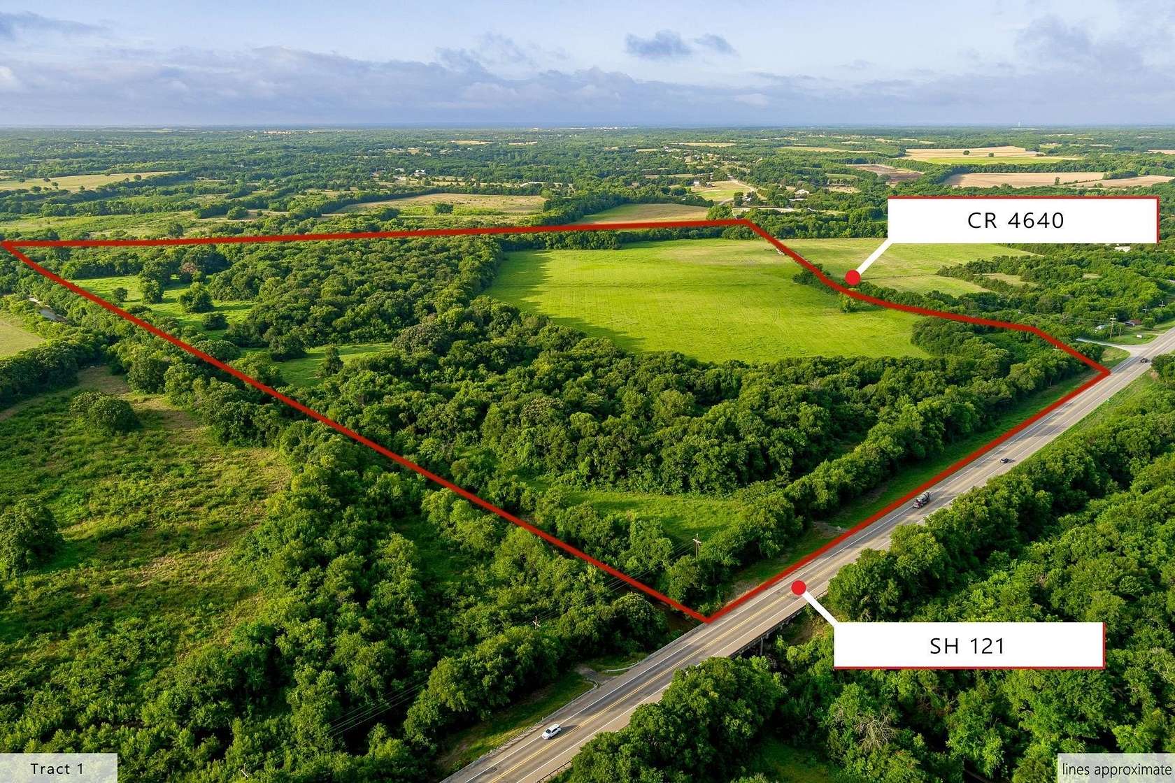 88.2 Acres of Agricultural Land for Sale in Trenton, Texas