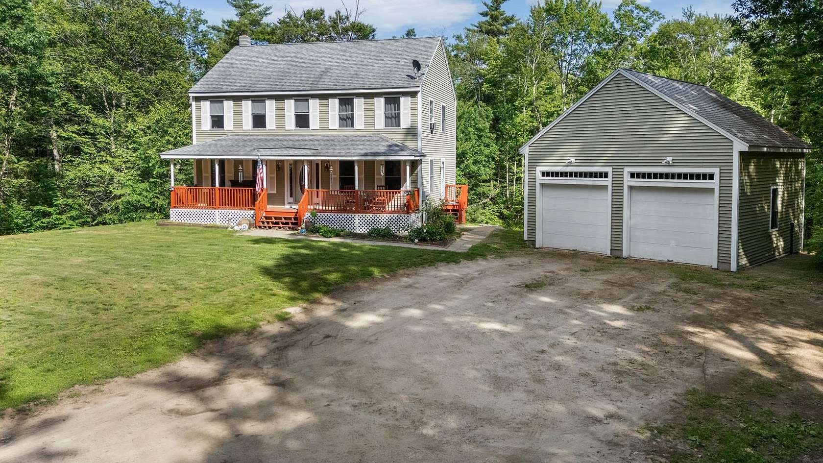 10 Acres of Land with Home for Sale in Francestown, New Hampshire