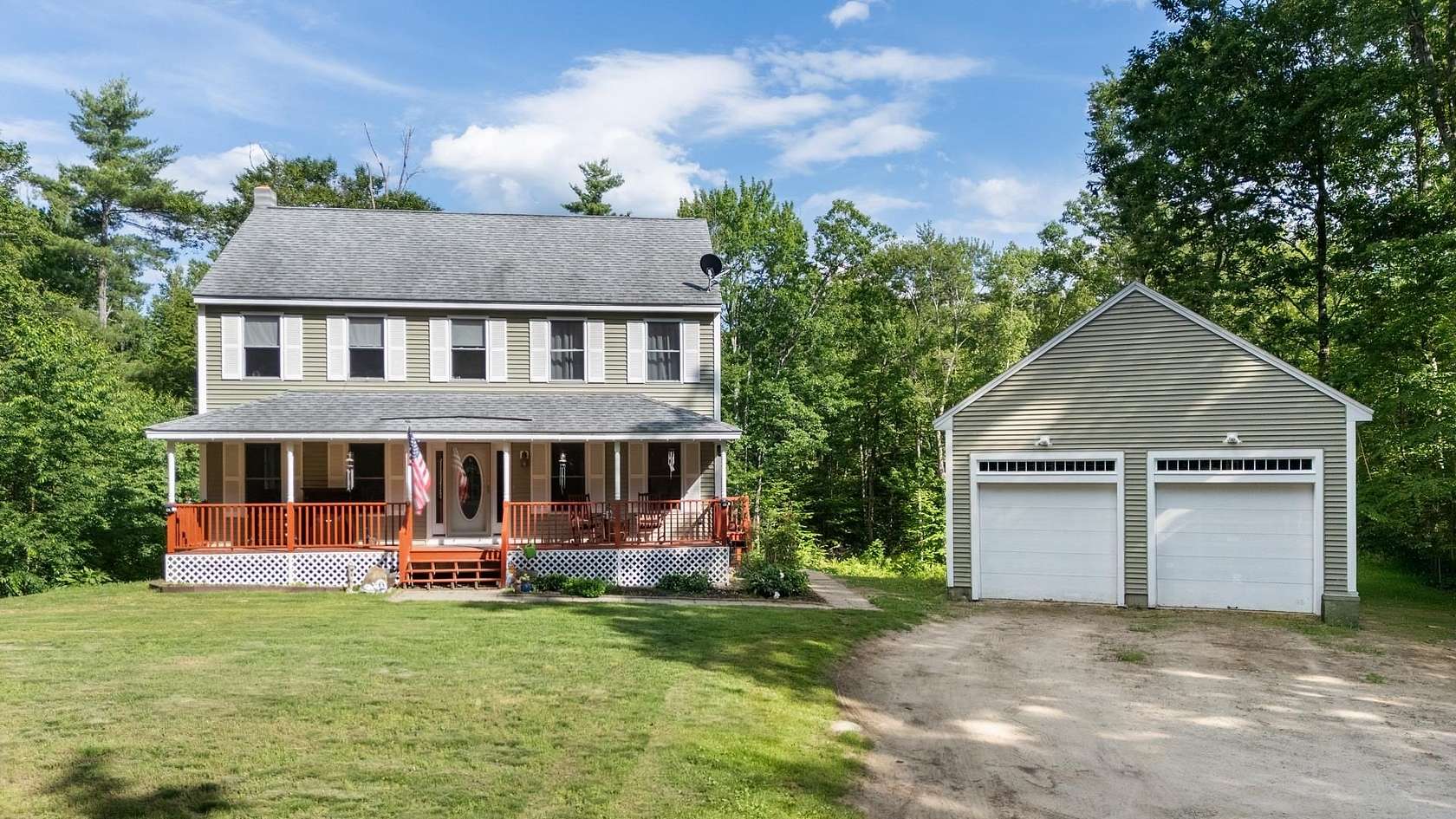 10 Acres of Land with Home for Sale in Francestown, New Hampshire